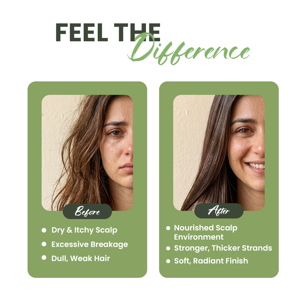 100% Organic Herbal Hair Oil (200ml)